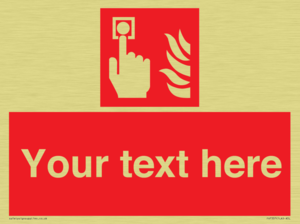 Custom Fire Alarm call point